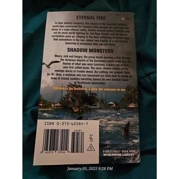 Death lands strontium swamp by James Axler gold eagle books isbn 0373625847 - Picture 4 of 5